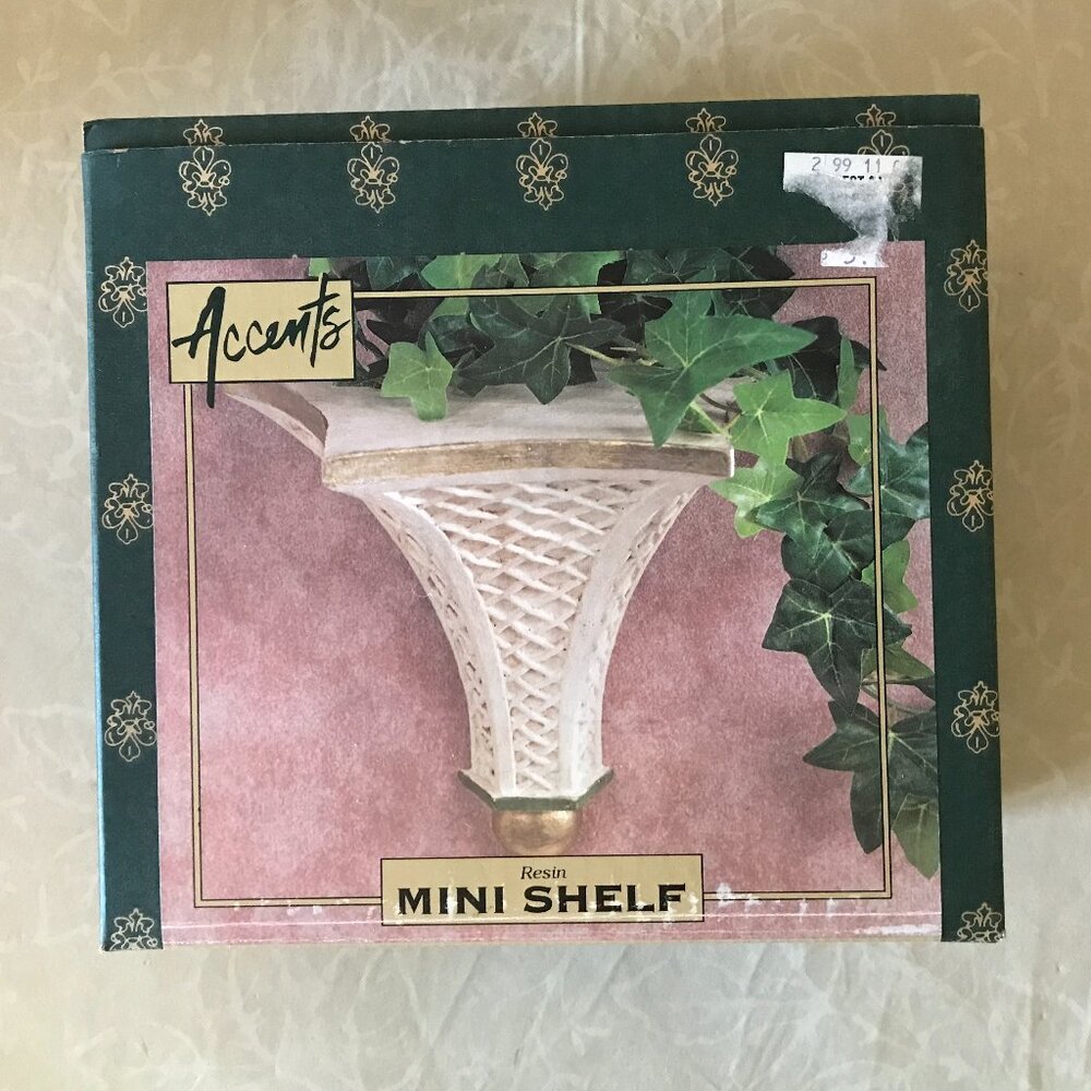 🌿Accents Mini Shelf – NEW In Box🌿